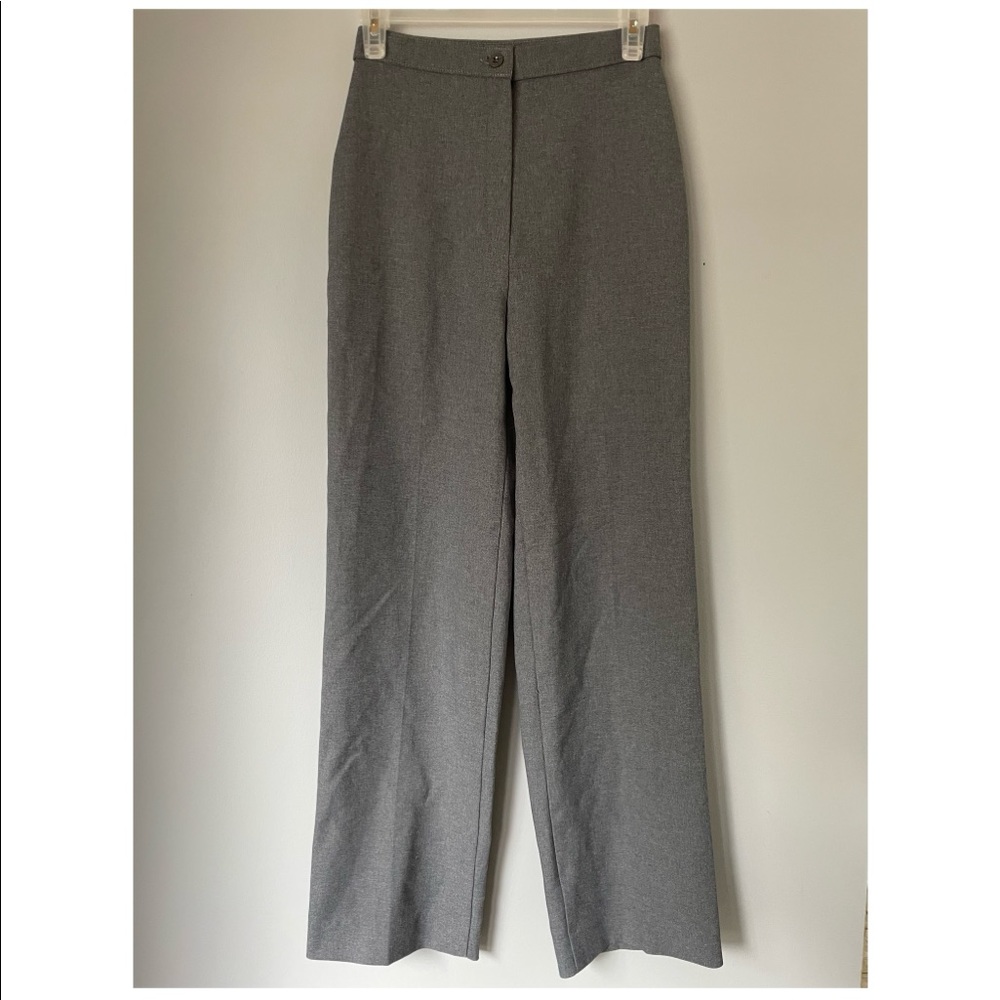 Vintage Alia Wide Leg High Waisted Trousers (Size XS)